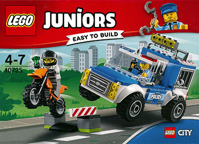 レゴ ジュニア シティ“ポリストラックの追跡”[レゴジャパン]《在庫切れ》