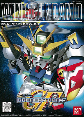 【中古】SDガンダム G-GENERATION No.41 ウイングガンダムゼロ プラモデル[バンダイ]