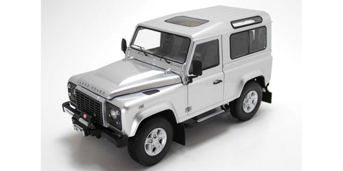 京商オリジナル 1/18 ランド ローバー ディフェンダー (インダスシルバー) 完成品 京商オリジナル 1/18 ランド ローバー ディフェンダー (インダス