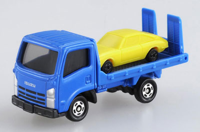 Takara Tomy - トミカいすゞエルフ車両運搬車（初回特別仕様） トミカ赤箱 60 いすゞ エルフ 車両運搬車（初回特別仕様