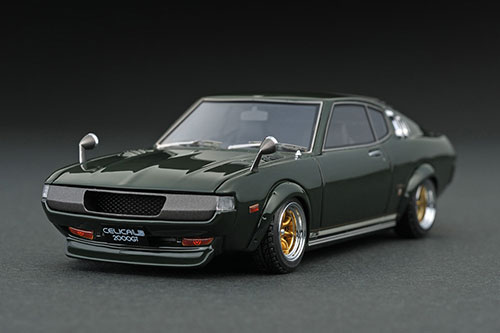 イグニッションモデル　1/43 セリカ　2000GT LB RA25 グリーン 1/43 Toyota Celica 2000GT LB (RA25) Green[イグニッションモデル