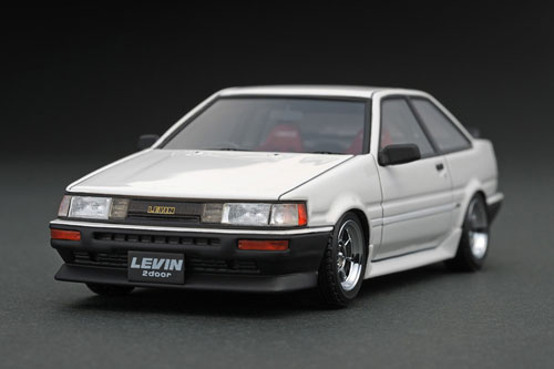 1/43 Toyota Corolla Levin(AE86) 2Dr GT Apex White[イグニッション