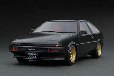 1/18 Toyota Sprinter Trueno(AE86) 3Dr GTV Black[イグニッション