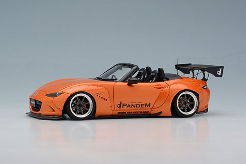 1/43 PANDEM ROADSTER (ND) パールオレンジ / RS Watanabe 8 spork