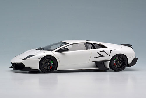 1/43 Lamborghini Murcielago LP670-4 SV Duck tail ver. ホワイト