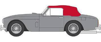 1/76 アストンマーチン DB2 MkIII DHC スノーシャドーシルバー[Oxford]《在庫切れ》