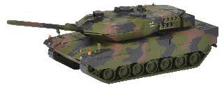 【中古】(本体A-/箱B)1/87 レオパルト 2A6 ドイツ連邦軍[シュコー]《発売済・在庫品》