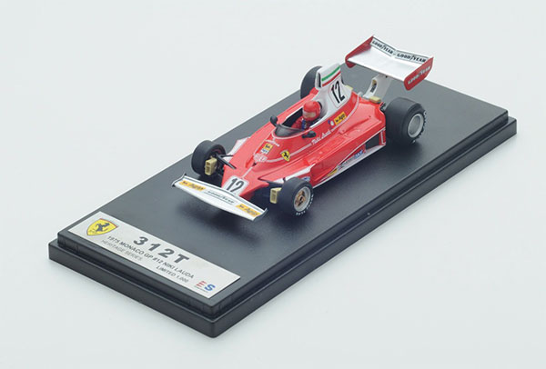 フェラーリF1312T 1975 モナコGP　ニキ　ラウダ ユーロスポーツ別注 ルックスマート フェラーリ312T ニキ