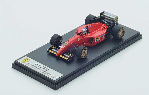 ☆1/43☆J.アレジ 直筆サイン入り☆フェラーリ412T2☆1995カナダGP