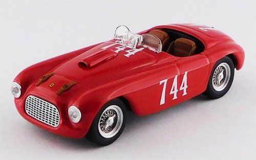 ミニカー　1/43 フェラーリ 195S バルケッタ カラブリア レース 1950 Serafini/Salami シャーシNo.0060 優勝車 #744 [ART361] 1/43 フェラーリ 195S バルケッタ カラブリア レース 1950 #744