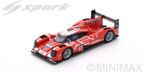 1/64 Porsche 919 Hybrid No.17 2nd LMP1 Le Mans 2015[スパーク