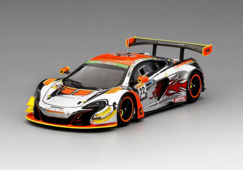 1/43 マクラーレン 650S GT3 #22 スーパー耐久 2016 富士 クリア