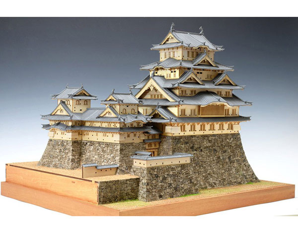 木製模型 1/150 姫路城[ウッディジョー]【送料無料】《在庫切れ》