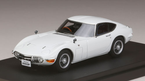 1/43 トヨタ 2000GT (MF10) 後期型 ホワイト[MARK43]《在庫切れ》