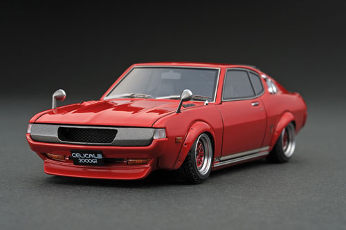 イグニッションモデル　1/43セリカ　2000GT LB RA25 レッド 1/43 Toyota Celica 2000GT LB (RA25) Red[イグニッションモデル
