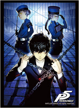 ペルソナ５ 雨宮蓮　スリーブ　※中古 ペルソナ5 雨宮蓮スリーブ※中古