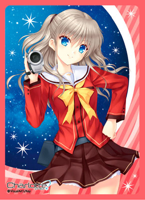 スリーブ　『友利奈緒』21枚×3セット　Charlotte　Lycee ブロッコリーキャラクタースリーブ Charlotte「友利奈緒」 パック