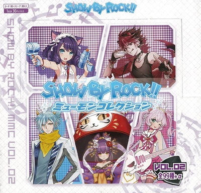 SHOW BY ROCK！！ ミューモンコレクション Vol.02 [SBC-SB02] 30パック