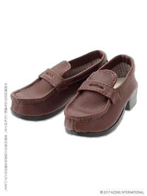 48cm/50cm用 50 ローファーIII ブラウン (ドール用衣装)[アゾン]《発売済・在庫品》