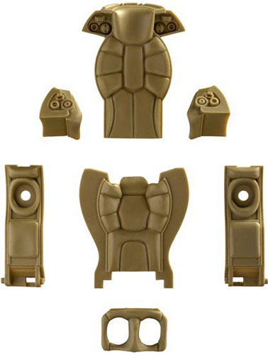 マシーネンクリーガー 1/20 S.A.F.S./ラプター内装パーツ[ブリック