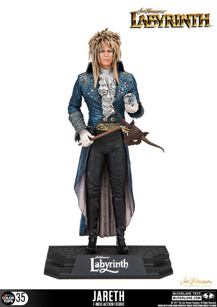 カラートップス/ ラビリンス 魔王の迷宮： デヴィッド・ボウイ ジャレス 7インチ アクションフィギュア[マクファーレントイズ]《在庫切れ》