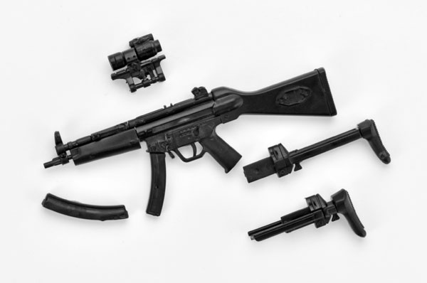 【中古】リトルアーモリー 〈LA033〉 1/12 MP5A4/5タイプ プラモデル[トミーテック]