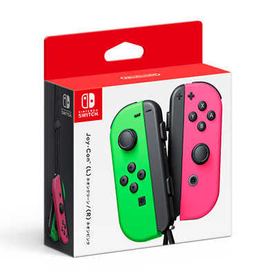 Nintendo Switch Joy-Con(L) ネオングリーン/(R) ネオンピンク[任天堂]【送料無料】《発売済・在庫品》