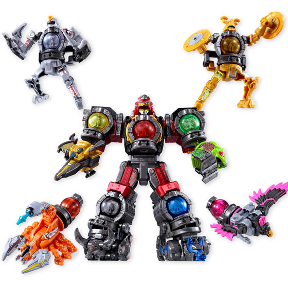 ミニプラキュータマ合体シリーズ07 ミニプラキューレンジャー