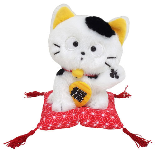 吉徳 招き猫 ぬいぐるみ 中古品 - メルカリ