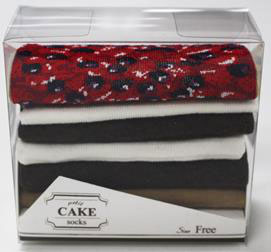 ケーキソックス プチチョコケーキ フリーサイズ[助野]《在庫切れ》