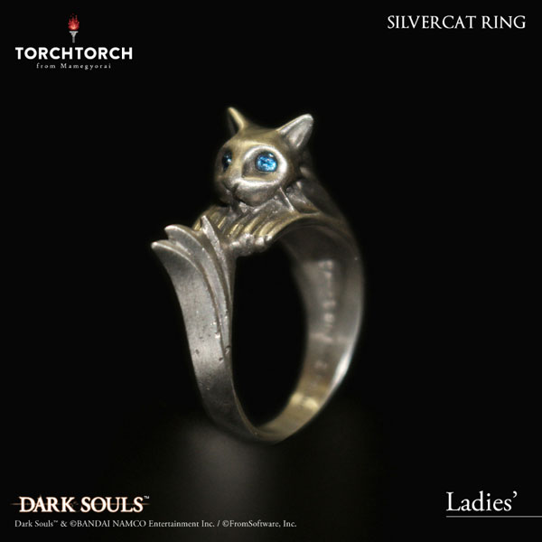 ダークソウル TORCH TORCH 銀猫の指輪 9号 ダークソウル × TORCH TORCH/ リングコレクション： 銀猫の指輪