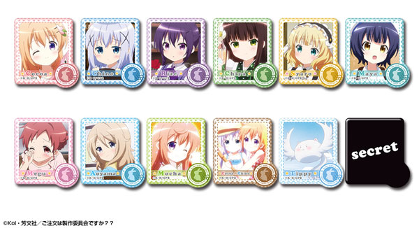 ご注文はうさぎですか？ チノ 缶バッジ 12個