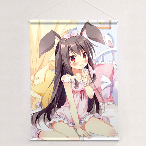 ぱん先生 描き下ろし B2タペストリー(つきみ)[カーテン魂]《在庫