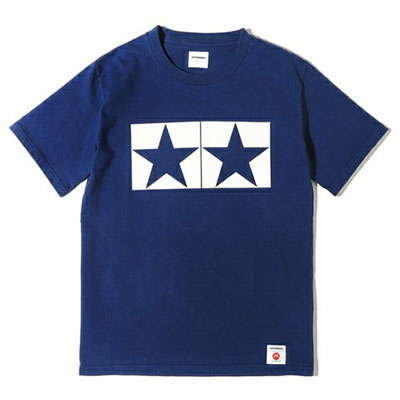JUN WATANABE タミヤマークTシャツ〈ジャパンメイド〉 (ブルー/XXL)[タミヤ]《在庫切れ》