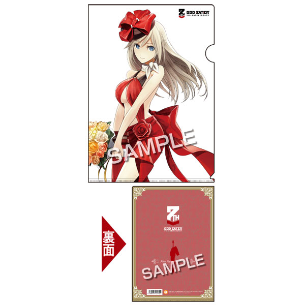 GOD EATER』 7th ANNIVERSARY クリアファイル アリサ・イリーニチナ 