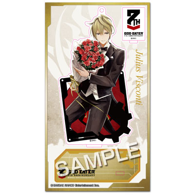 ゴッドイーター GOD EATER ジュリウス アクリルスタンド 7th GOD EATER』 7th ANNIVERSARY アクリルスタンド ジュリウス