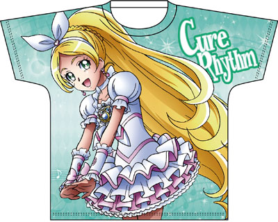 全プリキュア・フルカラープリントTシャツ 「スイートプリキュア」キュアリズム M[スリーシックスティ]《在庫切れ》