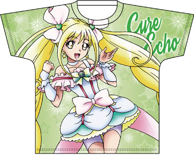 全プリキュア・フルカラープリントTシャツ 「映画プリキュアオールスターズNewStage みらいのともだち」キュアエコー M