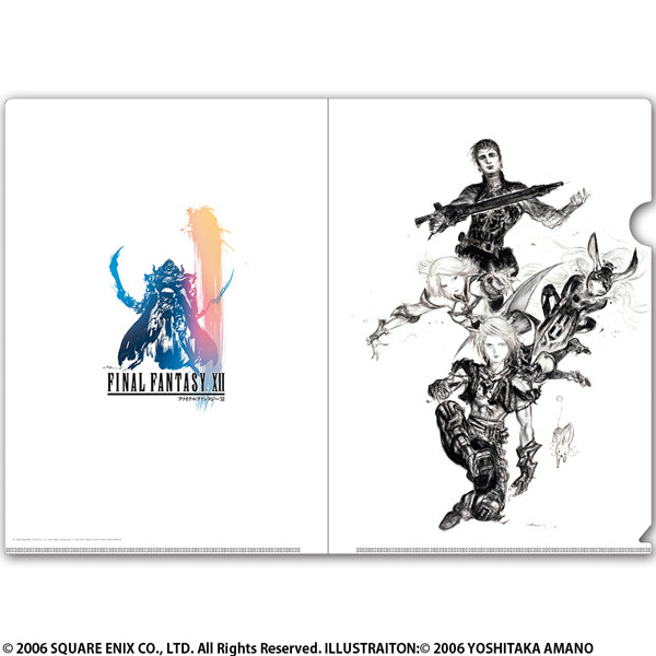 ファイナルファンタジー クリアファイル】クラウド ローソン FF MTG