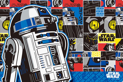ラバーマットHG ダースベイダー　R2-D2 Star Wars プレイマット ラバーマットHG ダースベイダー R2-D2 Star Wars プレイマット