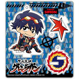 OSUWARI！！シリーズ 天元突破グレンラガン standup！ アクリルマスコット 艦長シモン[ティー・シー・ピー]《在庫切れ》
