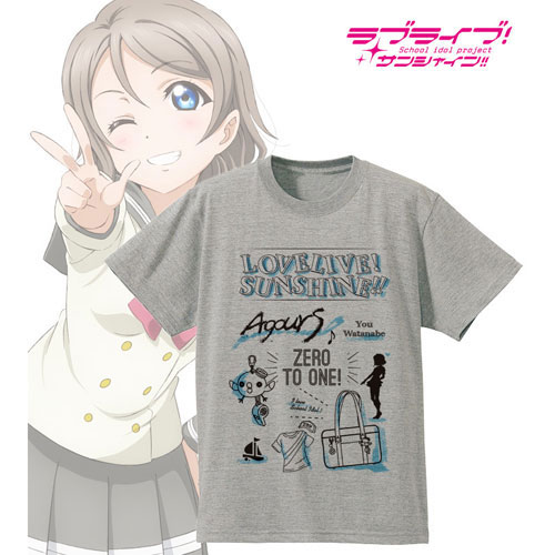 渡辺曜 Tシャツ 全2種 ダイバーシティ リリアングッズ グッズ-Tシャツ】ラブライブ!サンシャイン!! フルグラフィックT