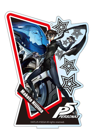 P5 - ペルソナ5 - デカアクリルスタンドver2 新島真[コンテンツ P5 - ペルソナ5 - デカアクリルスタンドver2 新島真[コンテンツ