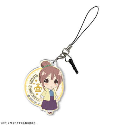 サクラクエスト アクリルイヤホンジャックアクセサリー デザイン02 四ノ宮しおり ライセンスエージェント 在庫切れ