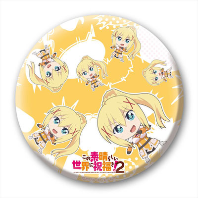 この素晴らしい世界に祝福を！2 缶バッチ100 ダクネス[ペンギンパレード]《在庫切れ》