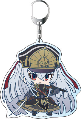 Re：CREATORS デカキーホルダー ぷにキャラ 軍服の姫君