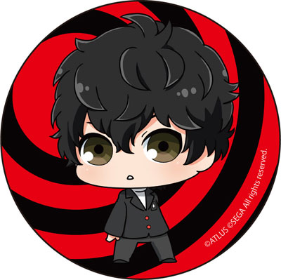 P5 - ペルソナ5 - カンバッジ 主人公 デフォルメver[コンテンツシード