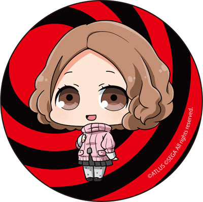 P5 - ペルソナ5 - カンバッジ 奥村春 デフォルメver[コンテンツシード