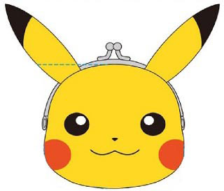 ポケットモンスター フェイスがまぐち ピカチュウ[ケイカンパニー 