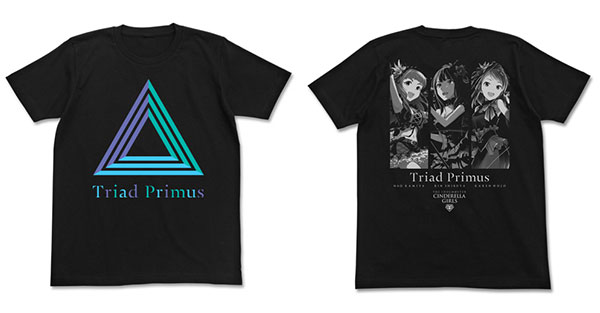 アイドルマスター シンデレラガールズ Triad Primus Tシャツ Black S 再販 コスパ 在庫切れ